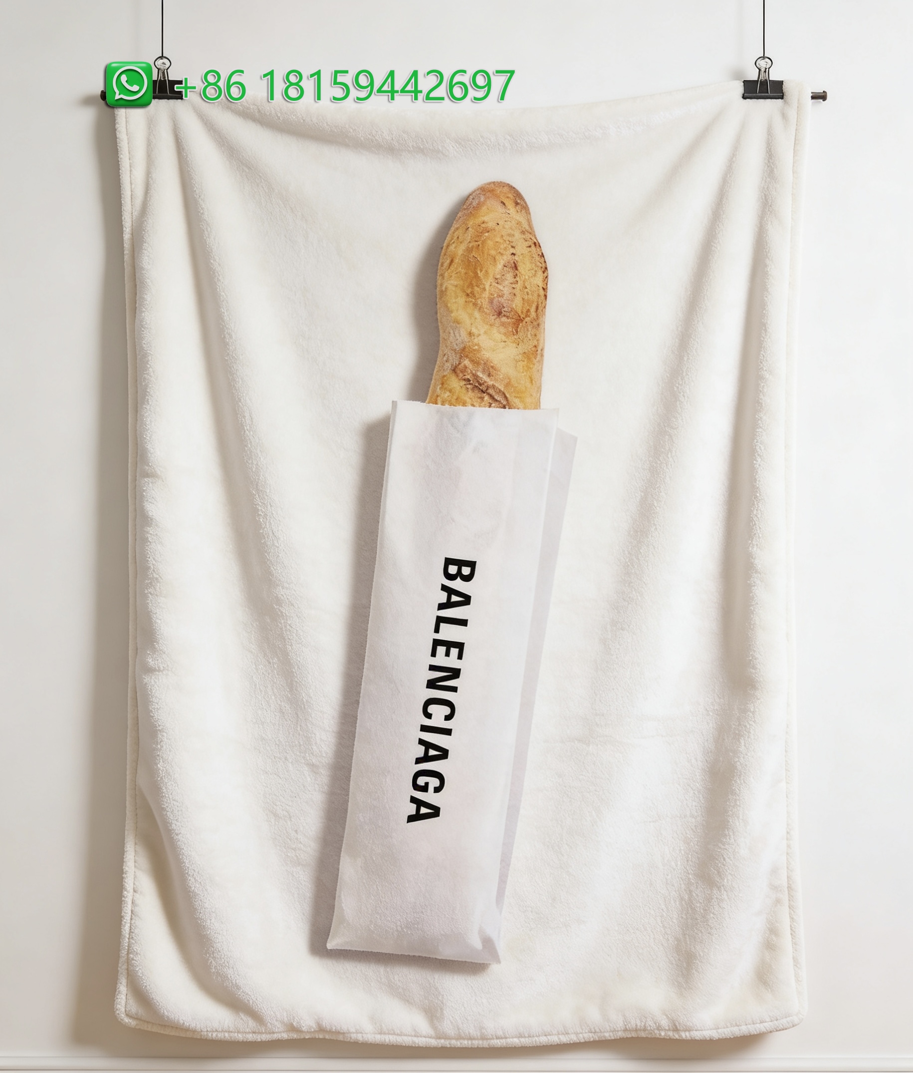 Balenciaga Throw Blankets